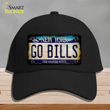 Go Bills New York Rusty Novelty License Plate Hat Tag Cotton Black