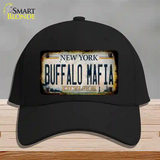 Buffalo Mafia Excelsior New York Rusty Novelty License Plate Hat Tag Cotton Black