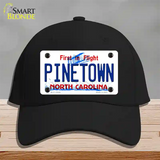 Pinetown North Carolina Novelty License Plate Hat Tag Cotton Black