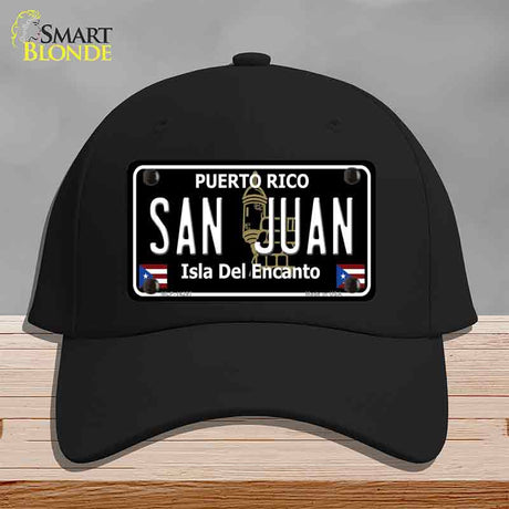 San Juan Puerto Rico Black Novelty License Plate Hat HAT-MLP-14297