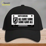 South Carolina POW MIA Some Gave All Novelty License Plate Hat Cotton / Black