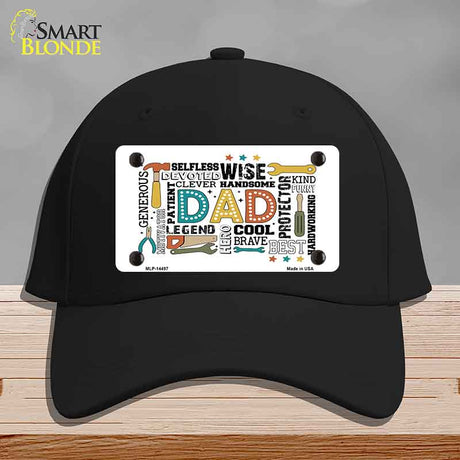 Dad Qualities Novelty License Plate Hat HAT-MLP-14497
