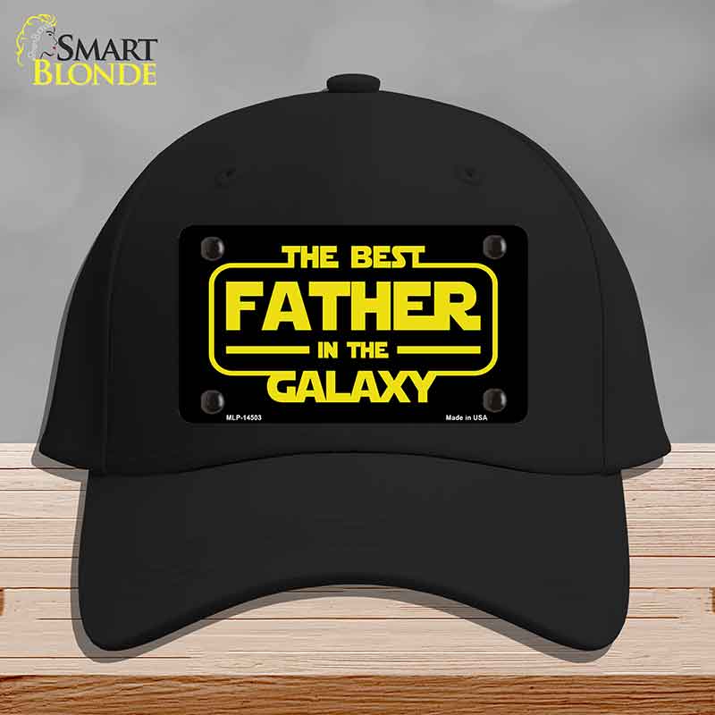 Best Father in the Galaxy Novelty License Plate Hat HAT-MLP-14503