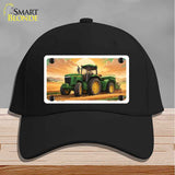 Tractor Sunset Novelty License Plate Hat HAT-MLP-14508