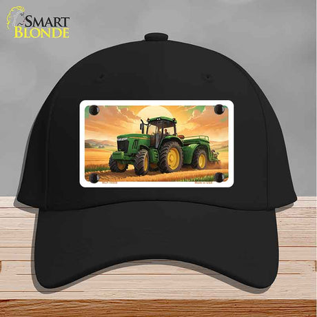 Tractor Sunset Novelty License Plate Hat HAT-MLP-14508