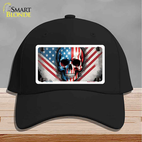 American Skull Novelty License Plate Hat HAT-MLP-14509