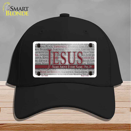Jesus Name Above Every Name Novelty License Plate Hat HAT-MLP-14525