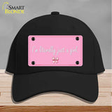 Im Literally Just a Girl Novelty License Plate Hat HAT-MLP-14530