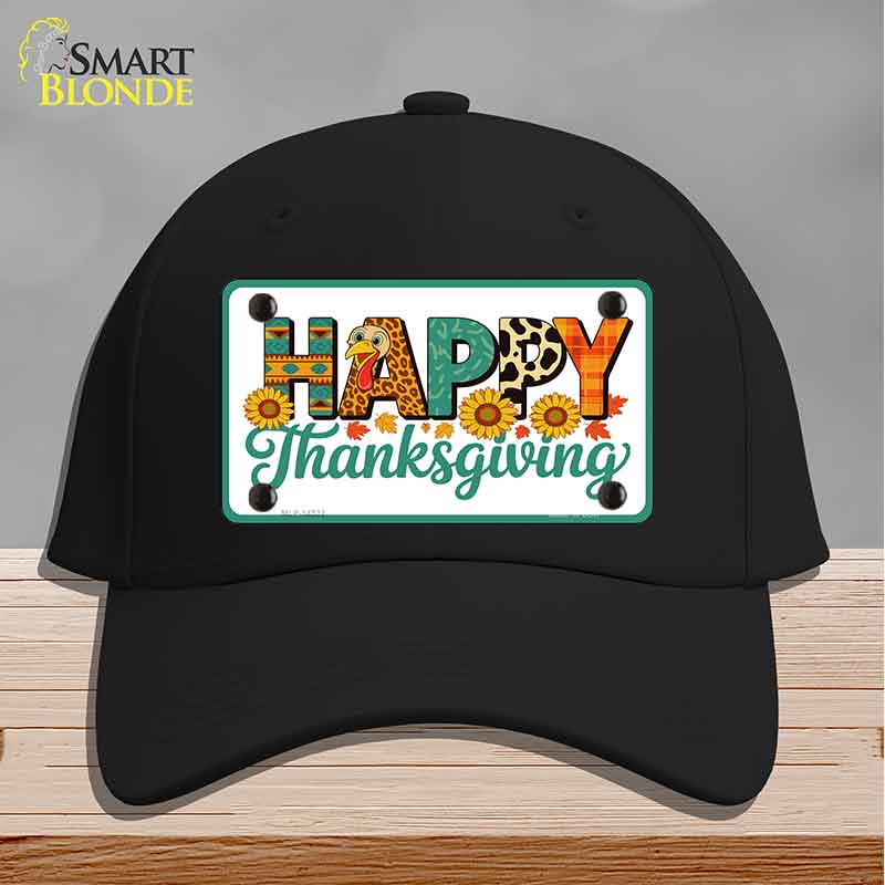 Happy Thanksgiving Novelty License Plate Hat HAT-MLP-14532