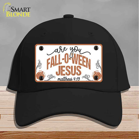 Fall-o-ween Jesus Novelty License Plate Hat HAT-MLP-14534