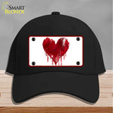 Bloody Heart Novelty License Plate Hat HAT-MLP-14538