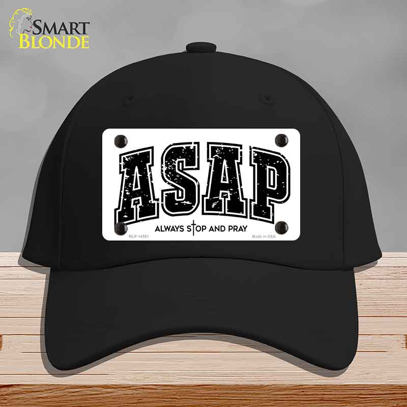 Always Stop and Pray Novelty License Plate Hat HAT-MLP-14561