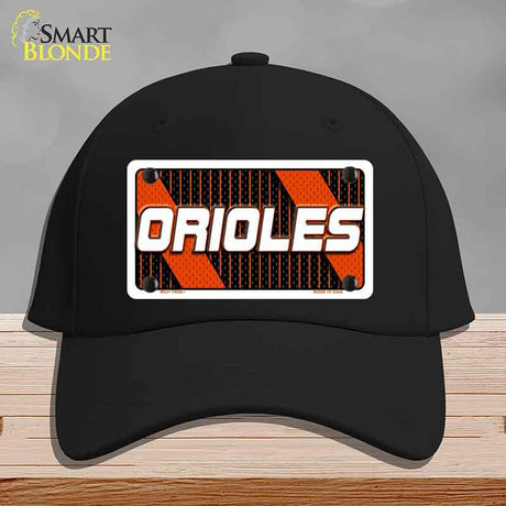 ORIOLES Graphic Novelty License Plate Hat HAT-MLP-14567 Cotton Black