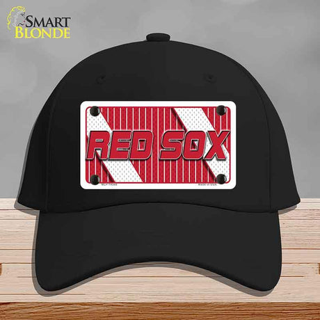 RED SOX Graphic Novelty License Plate Hat HAT-MLP-14568 Cotton Black