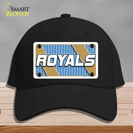 ROYALS Graphic Novelty License Plate Hat HAT-MLP-14576 Cotton Black