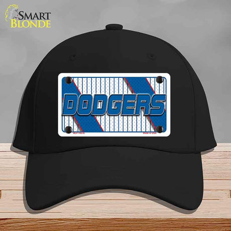 DODGERS Graphic Novelty License Plate Hat HAT-MLP-14578 Cotton Black