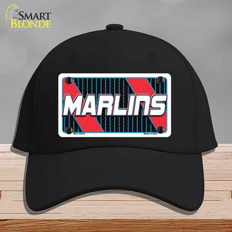 MARLINS Graphic Novelty License Plate Hat HAT-MLP-14579 Cotton Black