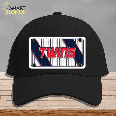 TWINS Graphic Novelty License Plate Hat HAT-MLP-14581 Cotton Black