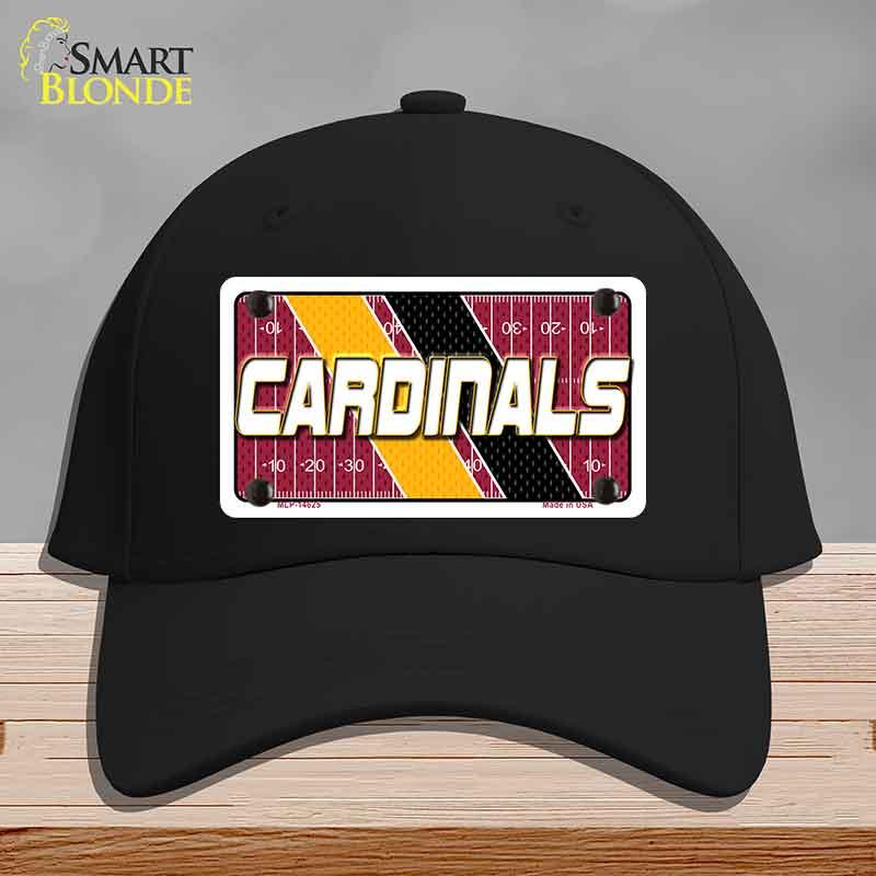 CARDINALS Graphic Novelty License Plate Hat HAT-MLP-14625 Cotton Black
