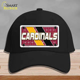 CARDINALS Graphic Novelty License Plate Hat HAT-MLP-14625 Cotton Black