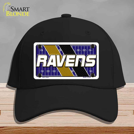 RAVENS Graphic Novelty License Plate Hat HAT-MLP-14627 Cotton Black