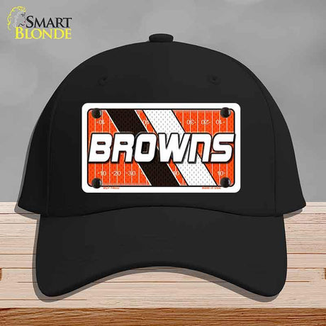 BROWNS Graphic Novelty License Plate Hat HAT-MLP-14632 Cotton Black