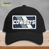 COWBOYS Graphic Novelty License Plate Hat HAT-MLP-14633 Cotton Black
