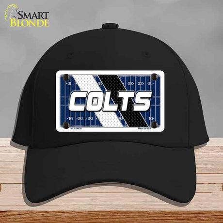 COLTS Graphic Novelty License Plate Hat HAT-MLP-14638 Cotton Black
