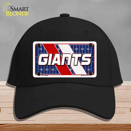 GIANTS Graphic Novelty License Plate Hat HAT-MLP-14648 Cotton Black