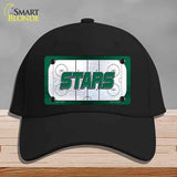 STARS Graphic Novelty License Plate Hat HAT-MLP-14665 Cotton Black
