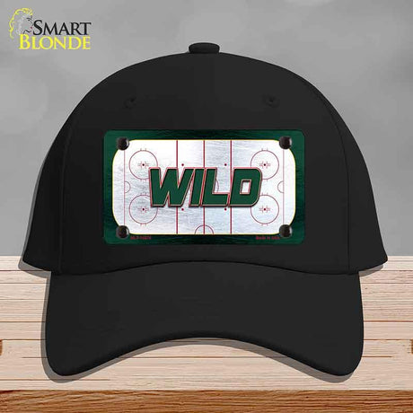 WILD Graphic Novelty License Plate Hat HAT-MLP-14670 Cotton Black