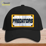 PREDATORS Graphic Novelty License Plate Hat HAT-MLP-14672 Cotton Black