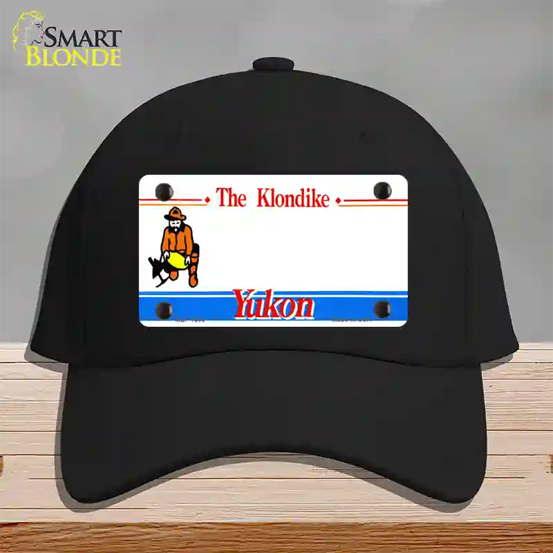 Yukon Novelty License Plate Hat Cotton / Black