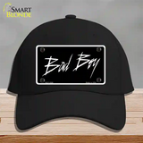 Bad Boy Black Novelty License Plate Hat Cotton / Black