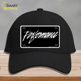 Performance Novelty License Plate Hat Cotton / Black