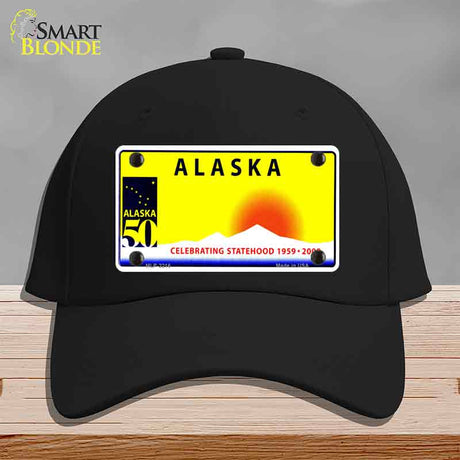 Alaska State Blank Novelty License Plate Hat HAT-MLP-2216
