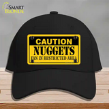 Caution Nuggets Fan Novelty License Plate Hat Cotton / Black