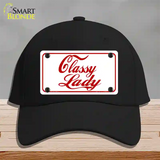 Classy Lady Novelty License Plate Hat Cotton / Black