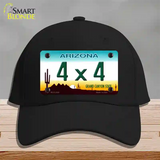 4X4 Arizona Novelty License Plate Hat Cotton / Black