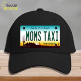 Moms Taxi Arizona Novelty License Plate Hat Cotton / Black