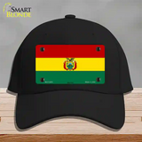 Bolivia Flag Novelty License Plate Hat Cotton / Black