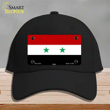 Syria Flag Novelty License Plate Hat Cotton / Black