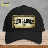 Beer Garden Novelty License Plate Hat Cotton / Black