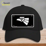 Made In Mexico Eagle Novelty License Plate Hat Cotton / Black