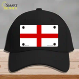 England Flag Novelty License Plate Hat Cotton / Black
