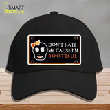 Cause Im Bootiful Novelty License Plate Hat Cotton / Black