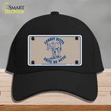 Cowboy Butts Novelty License Plate Hat Cotton / Black