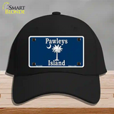 Pawleys Island Blue Novelty License Plate Hat Cotton / Black