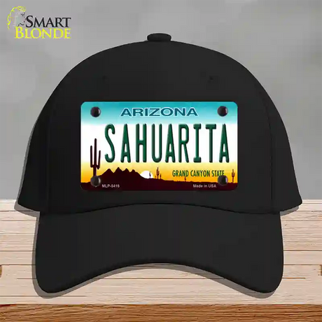 Sahuarita Arizona Novelty License Plate Hat Cotton / Black