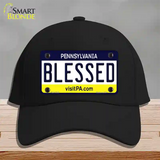 Blessed Pennsylvania State Novelty License Plate Hat Cotton / Black